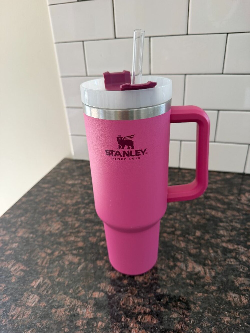 Hot Pink Stanley the Quencher H2.0 Flowstate™ 40-Ounce Tumbler